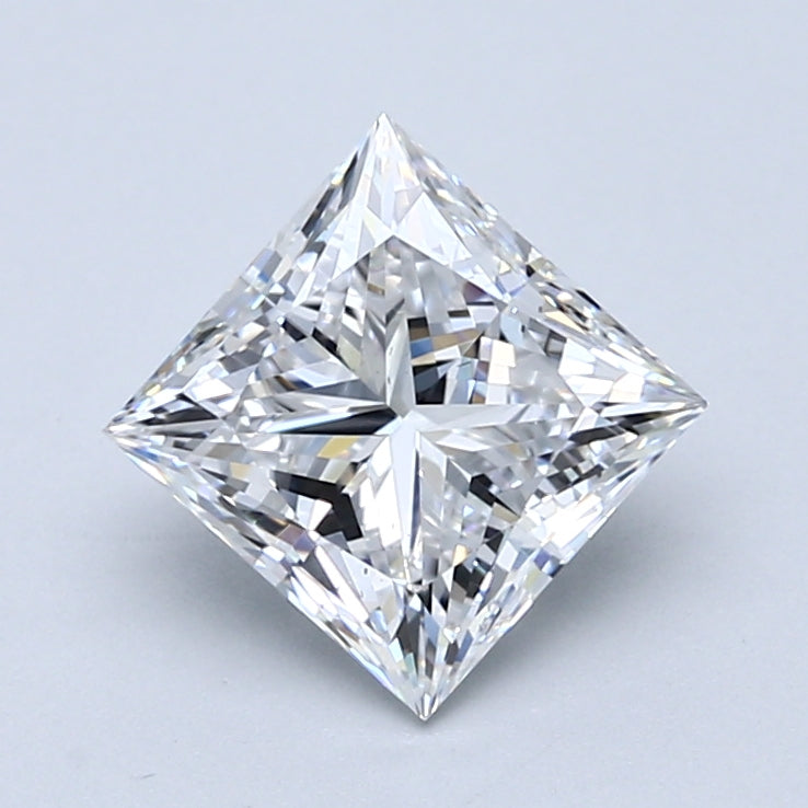 2.01ct Princess D VS2 Natural Diamond
