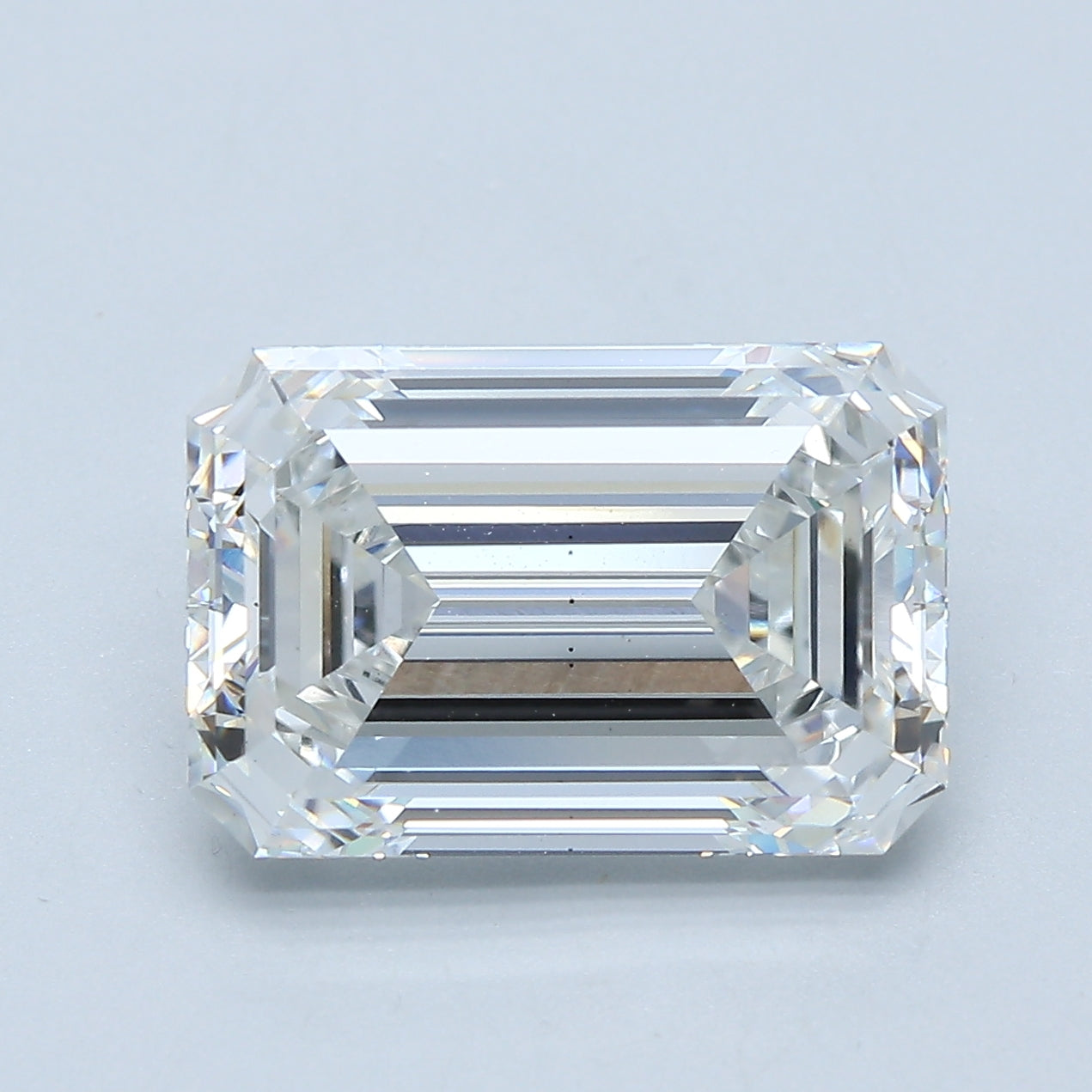 5.47ct Emerald F VS2 Lab Grown Diamond