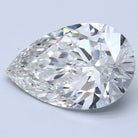 9.57ct Pear H VVS2 Lab Grown Diamond
