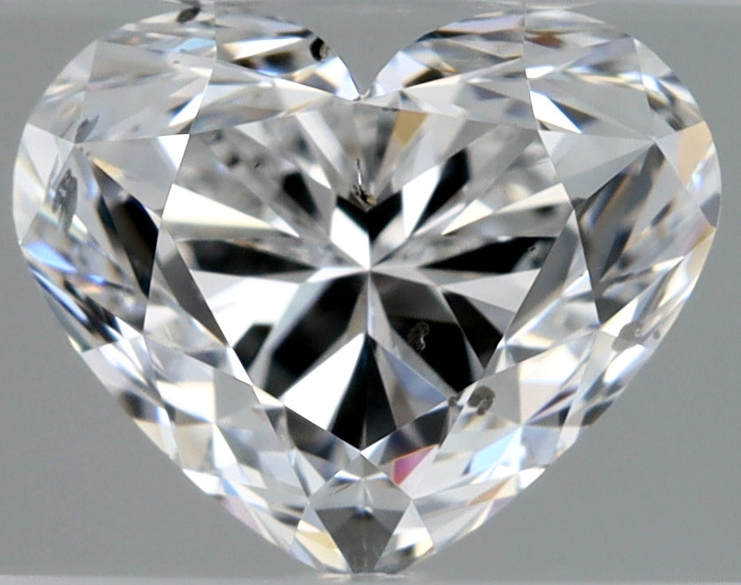 0.9ct Heart D SI2 Natural Diamond
