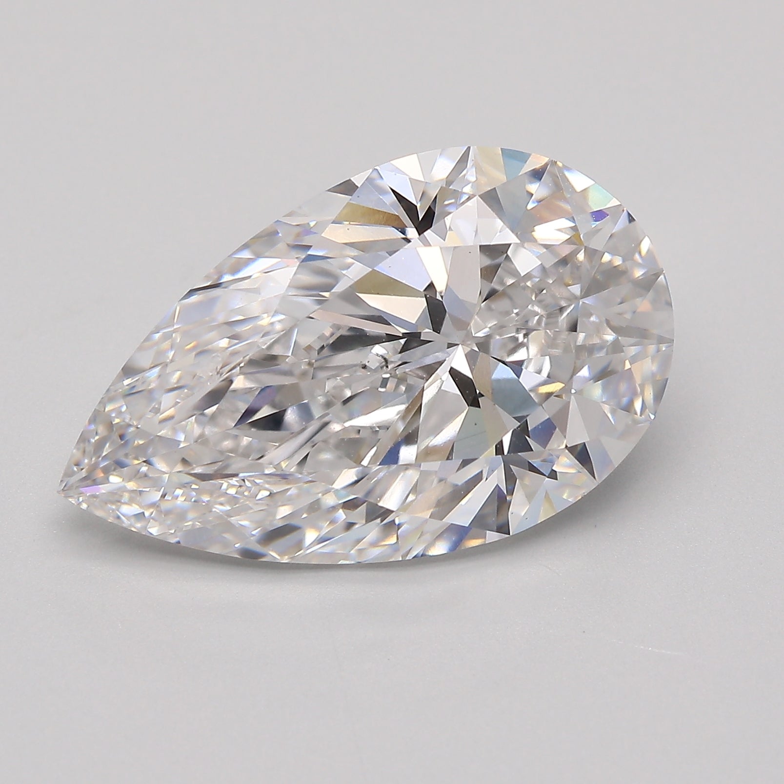 8.5ct Pear E VS1 Lab Grown Diamond