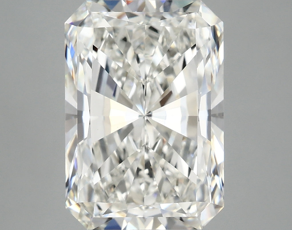 4.17ct Radiant F VVS2 Lab Grown Diamond