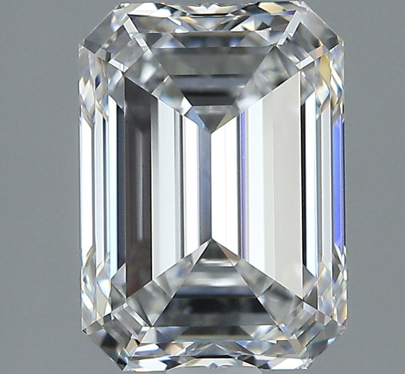 2.01ct Emerald E VVS2 Natural Diamond
