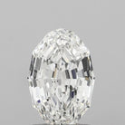 1.56ct Step Oval E VVS2 Lab Grown Diamond